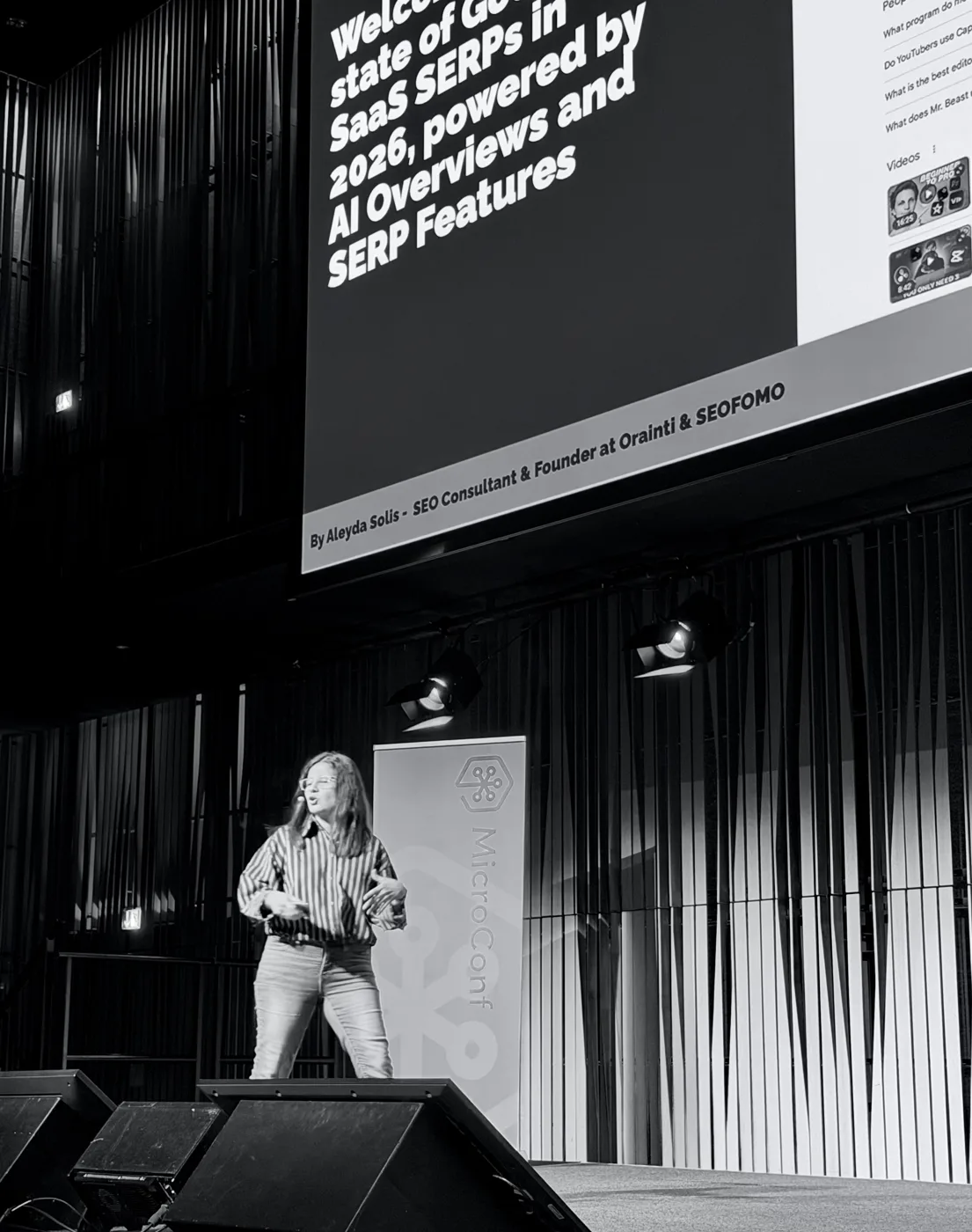 Aleyda Solis at MicroConf Europe 2026: Good SEO is also good GEO. We need to shift how we do things day to day to…