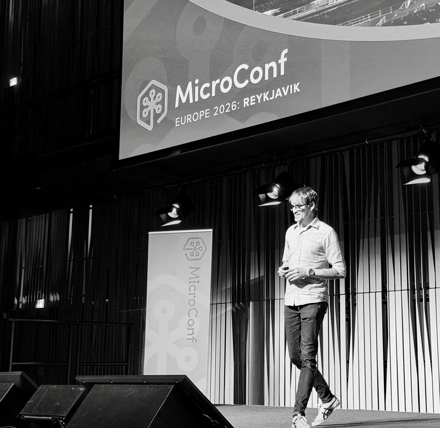 MicroConf Europe 2026 at Harpa, Reykjavik: Kicking off MicroConf Reykjavík with Rob Walling